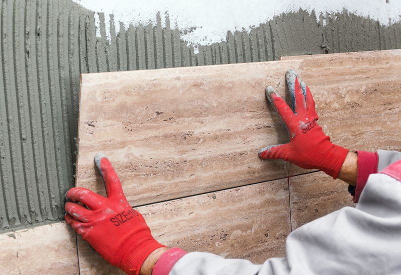 Balcony Tile Installation detail